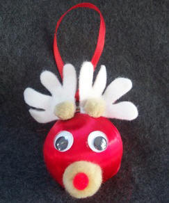 reindeer ornament craft for kids